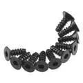 Axa464 Hex Socket Tap Flat Head M3x8mm Black (10) 1