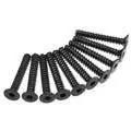 Axa469 Hex Socket Tap Flat Head M3x20mm Black (10) 1