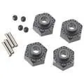 Ax30429 Aluminum Hex Hub 12Mm Black (4) 1
