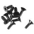 Axa894 Tapping Flat Head M3x8mm Black Oxide (10) 1