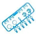 Ax31300 10Mm Shock Parts Tree 2 Blue 1