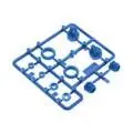 Ax31301 10Mm Shock Caps Parts Tree Blue 1