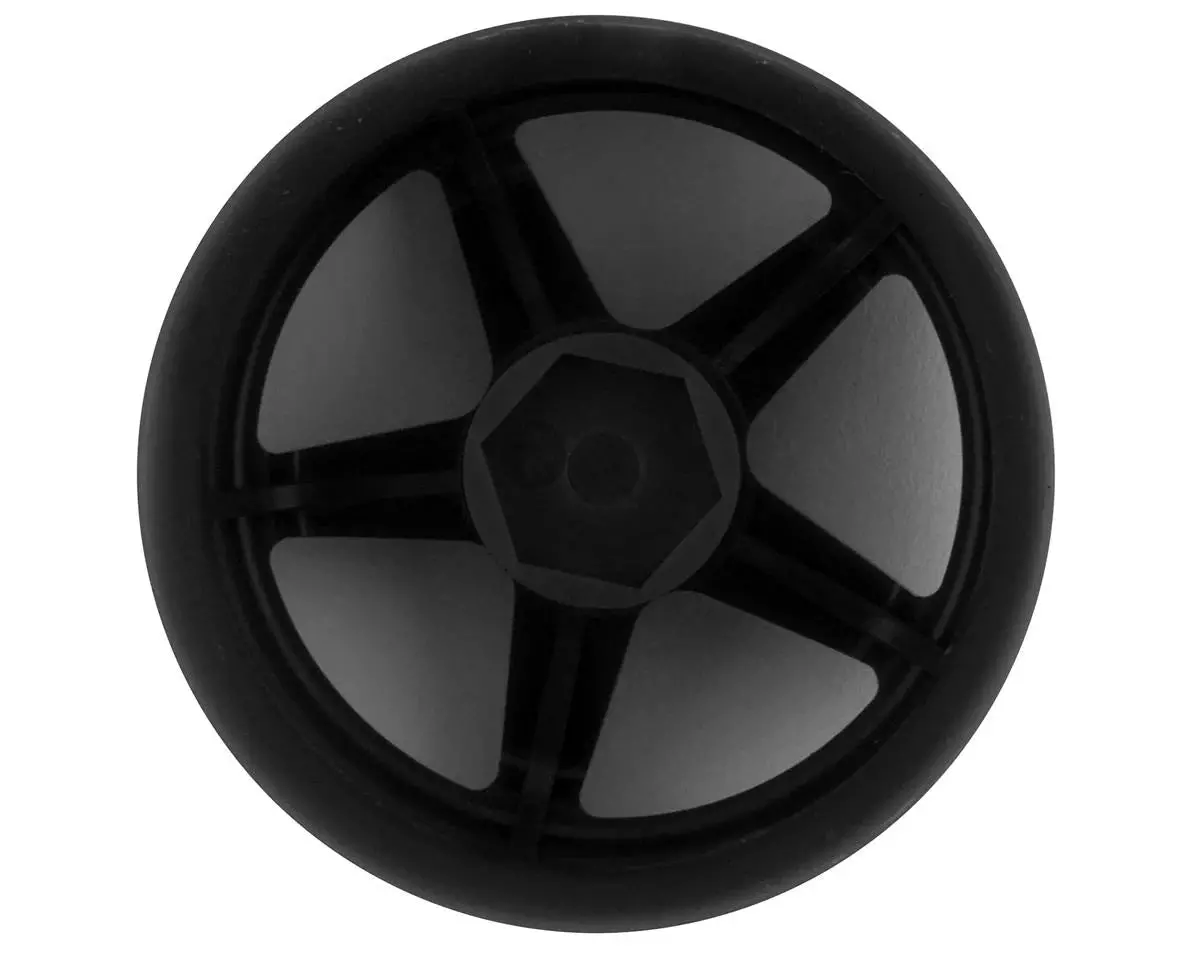 Topline N Model V3 High Traction Drift Wheels (Black) (2) (5Mm Offset) W/12Mm Hex - Tdw-054Bk 1