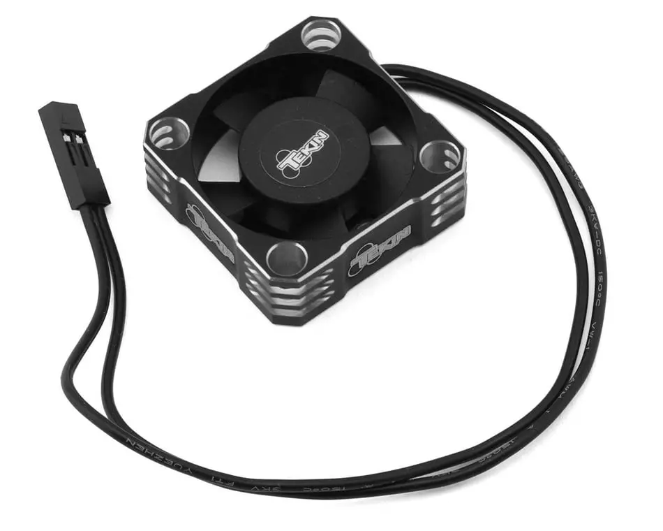 Tekin 30X30x10 Hiflow Aluminum Cooling Fan (Black/Silver) (Tt3862) 1