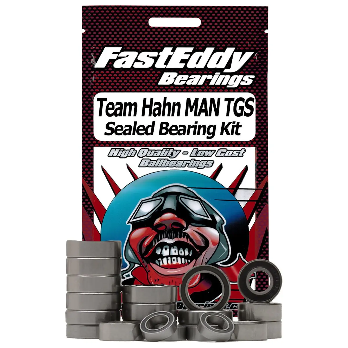 Fasteddy Tamiya Team Hahn Racing Man Tgs (Tt-01E) Sealed Bearing Kit 1