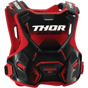 Thor Guardian Mx Roost Deflector - Red/Black - Youth 1