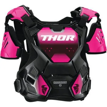 Thor Guardian Roost Deflector - Black/Pink - Adult 1