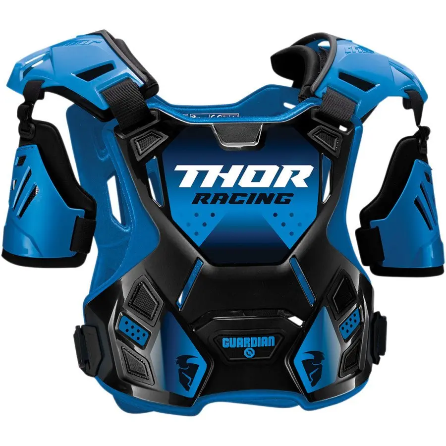 Thor Mx Guardian Roost Deflector - Blue/Black - Youth 1