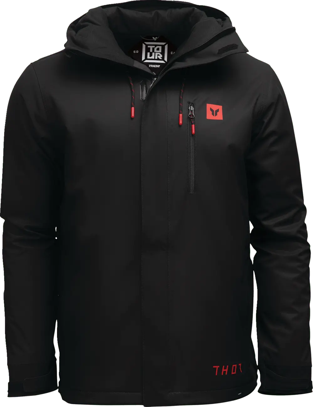 Thor Tour Jacket - 2Xl Black - Waterproof And Insulated Features - 2920-0826 2
