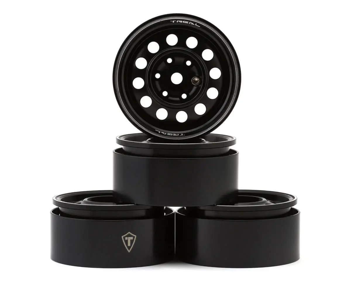 Treal Hobby Type I 1.9" Vintage 12-Hole Beadlock Wheels 1