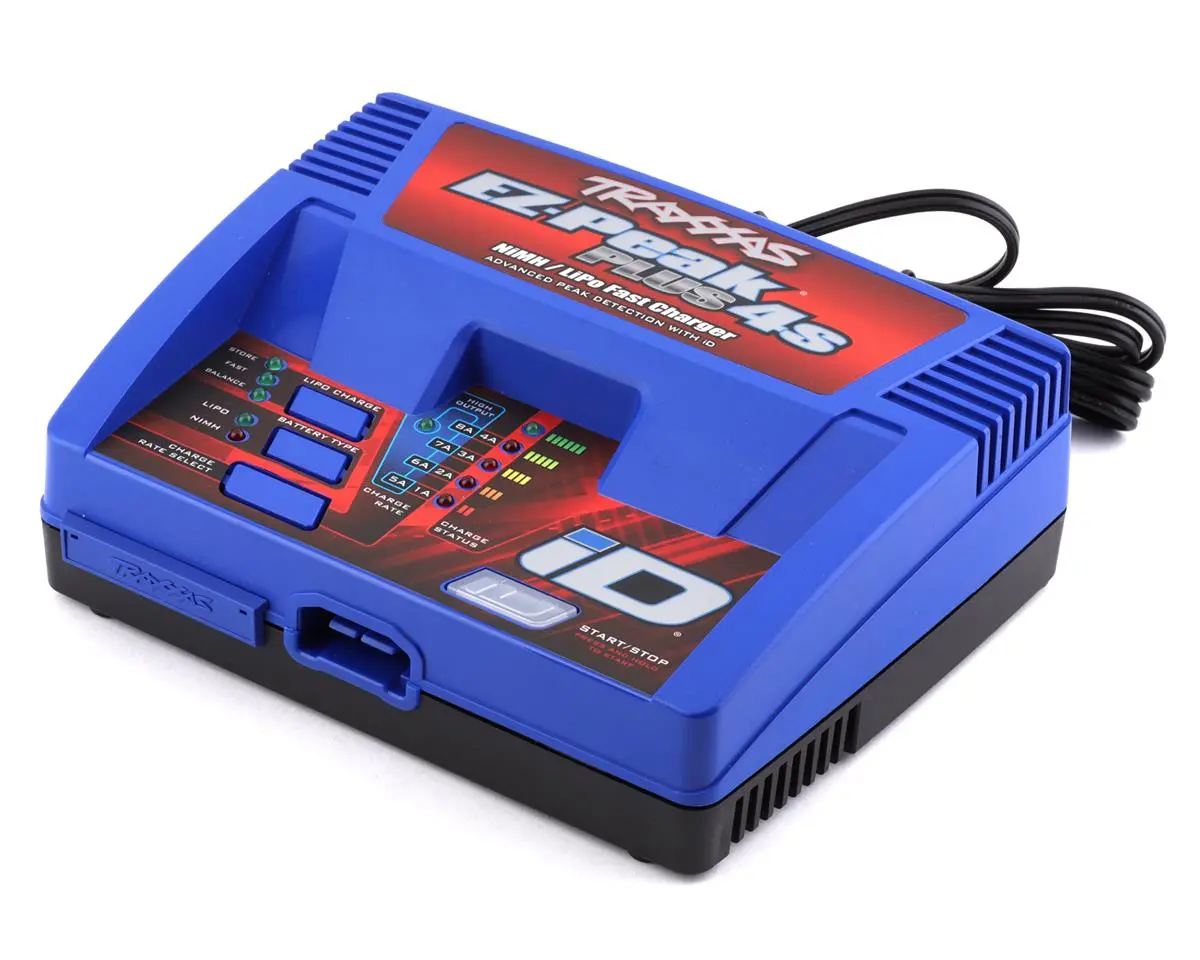 Traxxas Ez-Peak Plus 4S Multi-Chemistry Battery Charger W/Auto Id 4S/8A/75W - Tra2981 1
