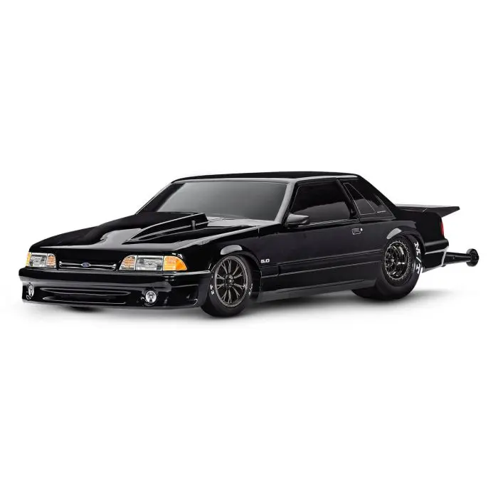 Traxxass Blk - Drag Slash Mustang - Tra94046-4 1