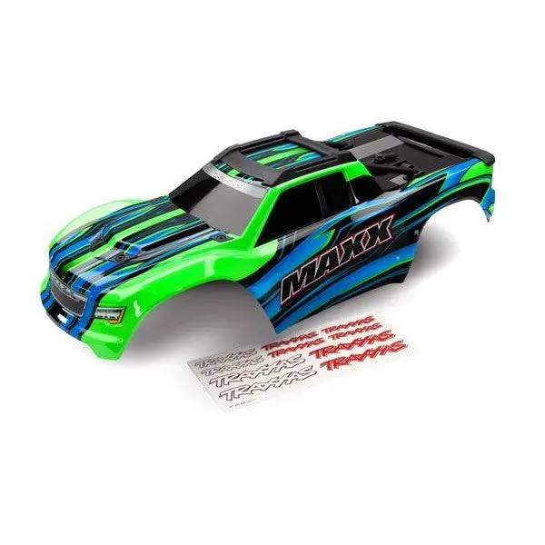 Body Maxx Green Painted Decal Sheet- Tra8911g 1
