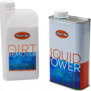 Twin Air 159020 Bio Filter Care Kit Foam Filter Service Oil & Cleaner 1