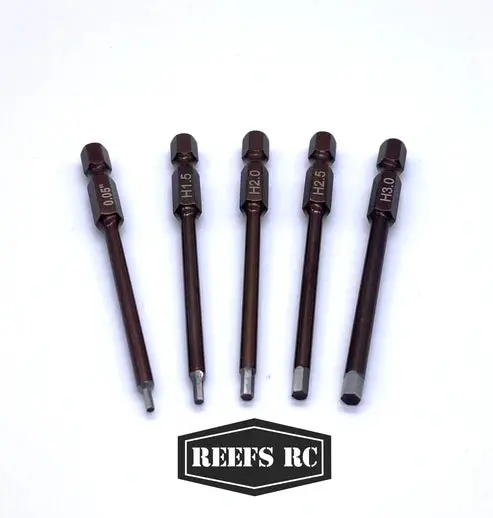Reefs Multi Tool Hex Bits (5Pc) 1