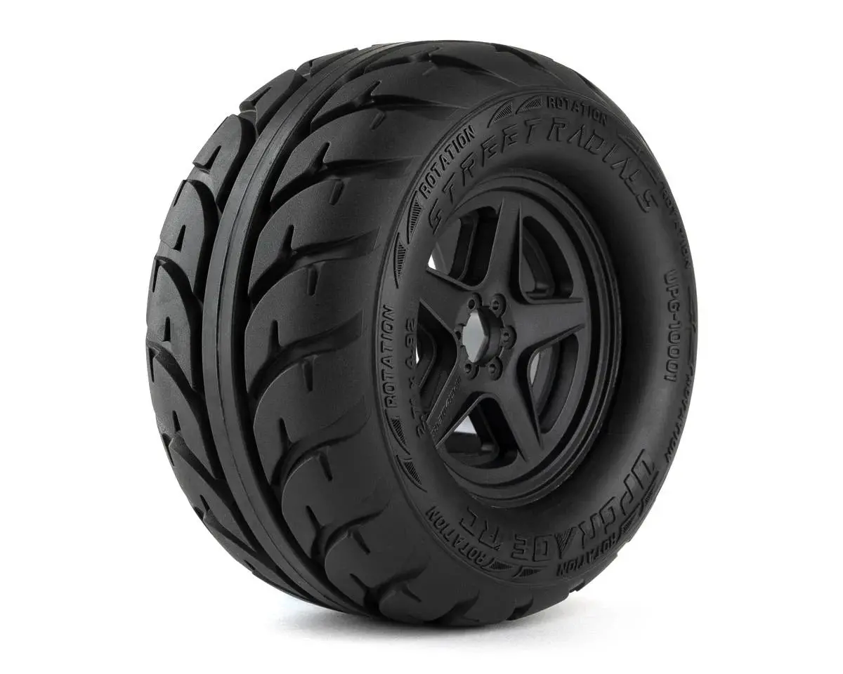 Upgrade Rc Street Radials 2.8" Pre-Mounted On-Road 1