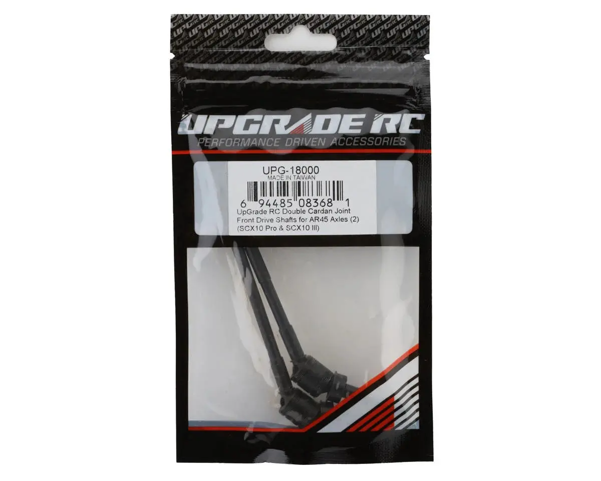 Upgrade Rc Double Cardan Joint Front Drive Shafts For Ar45 Axles (2) (Scx10™ Pro & Scx10™ Iii) 2