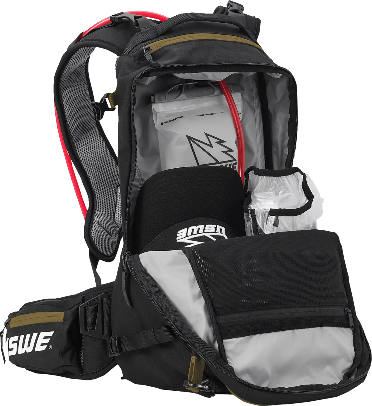 Uswe Core Off-Road 16L Daypack Black/Bronze - 5216082050 - Mx, Enduro, Adv Backpack 2