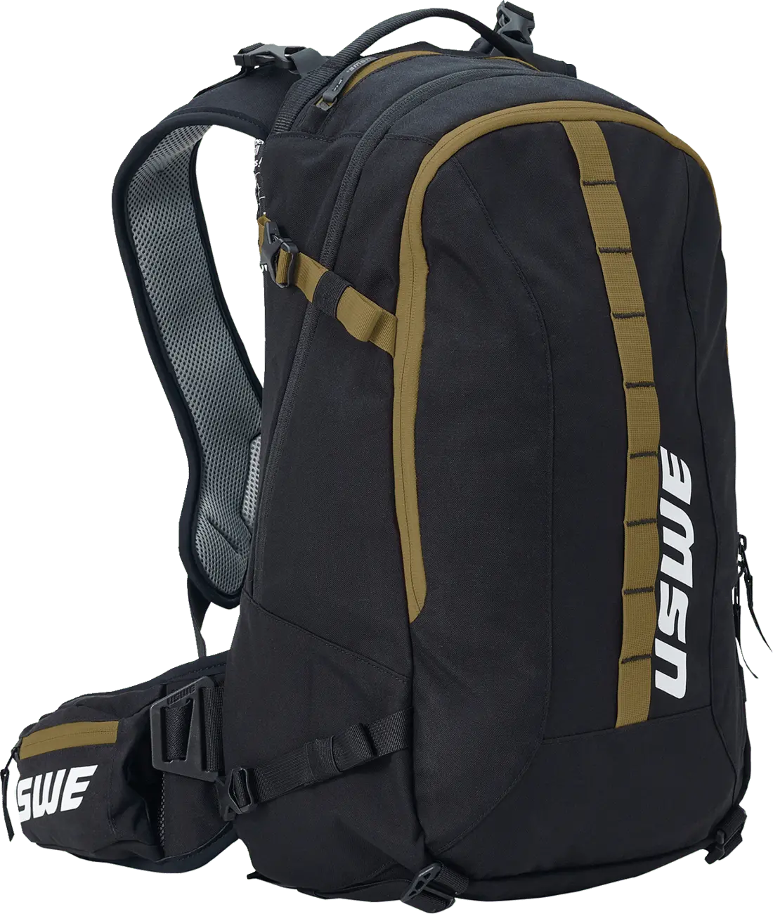 Uswe Core Off-Road 25L Daypack Black/Bronze - 5225082050 - Adv, Enduro, Mx Backpack 1