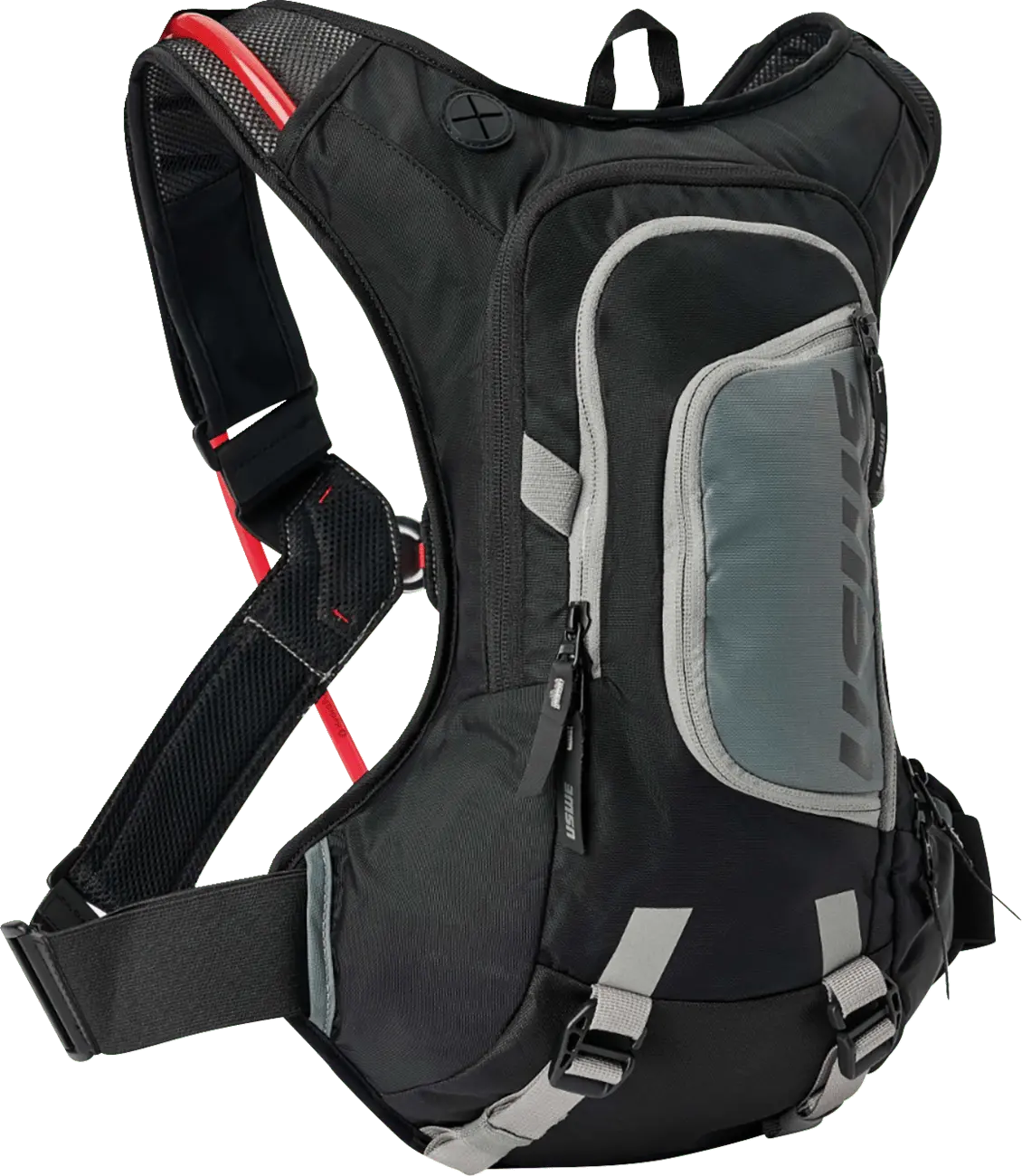 Uswe Moto Hydration Pack 8L Black/Gray 208059001 Mx Enduro Trail Race Bag 1