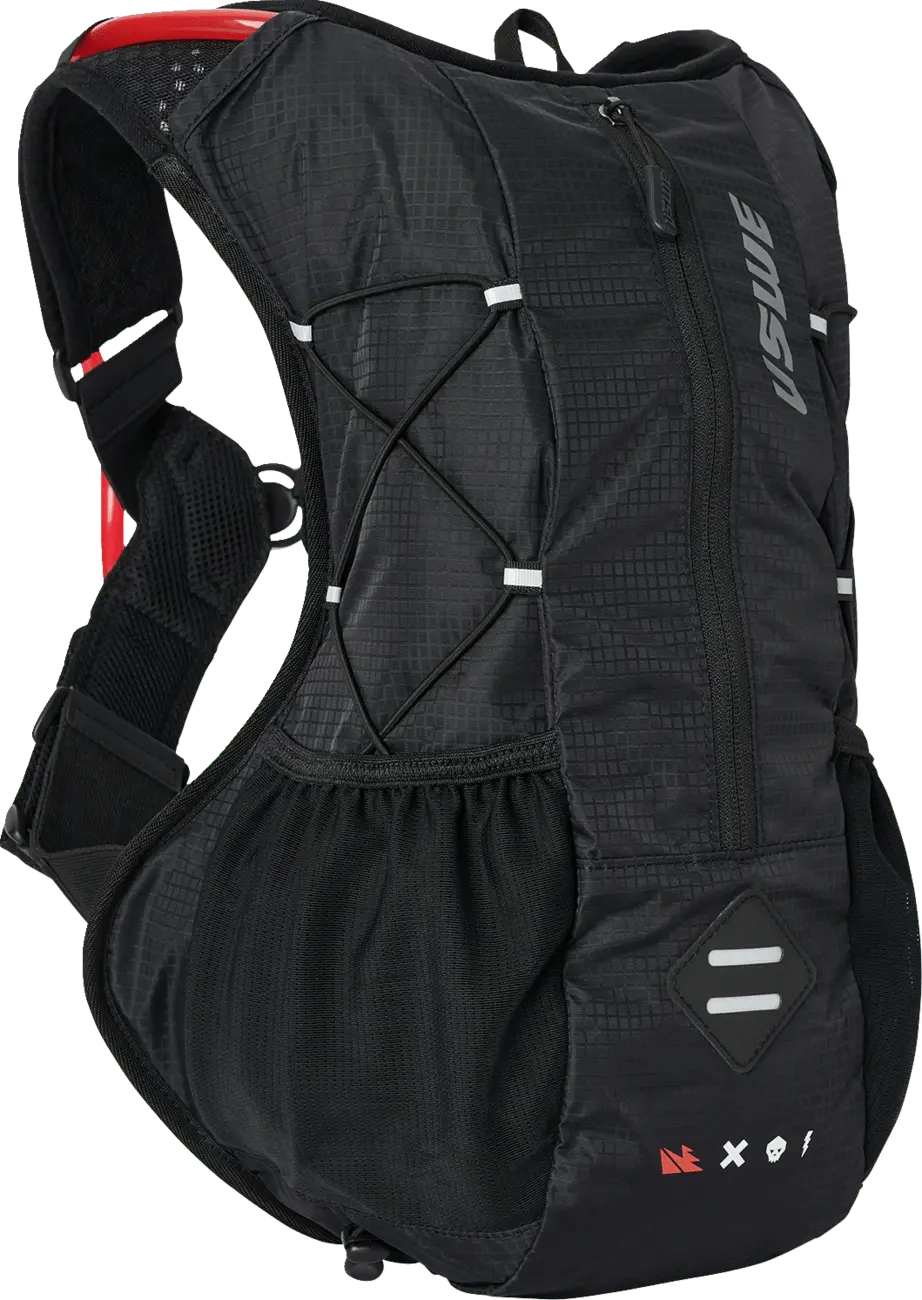 Uswe Outlander 10L Hydration Pack Recycled Black 210076001 Mtb, Moto, Enduro Bag 1