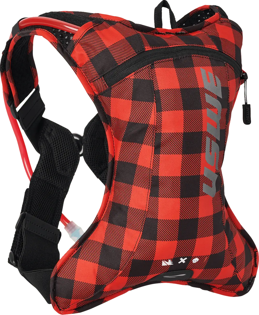 Uswe Outlander 2L Hydration Pack Red/Black 5202076048 Enduro, Moto, Mtb Bike Backpack 1