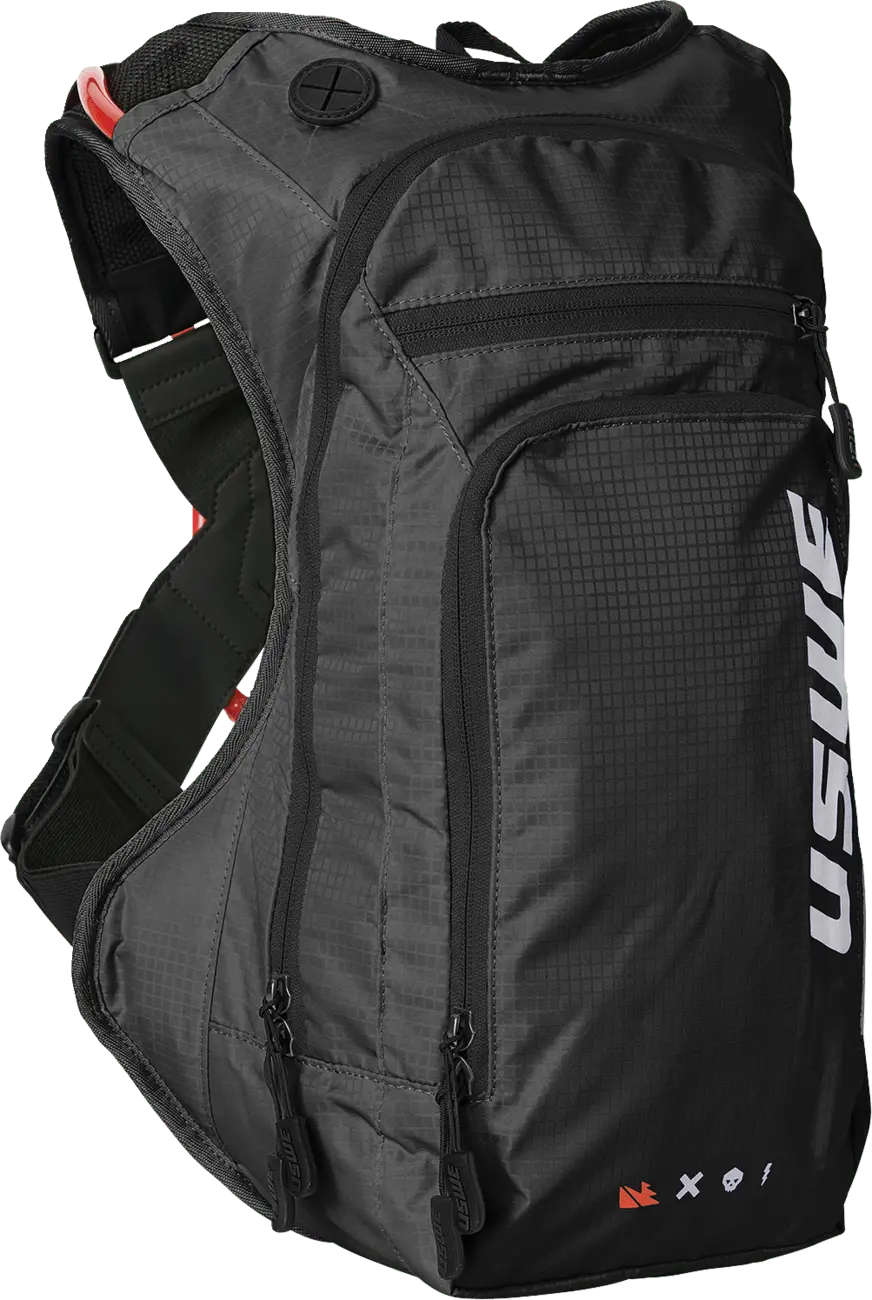 Uswe Outlander 9L Hydration Pack Black - 5209077001 - Mtb Moto Enduro Backpack 1