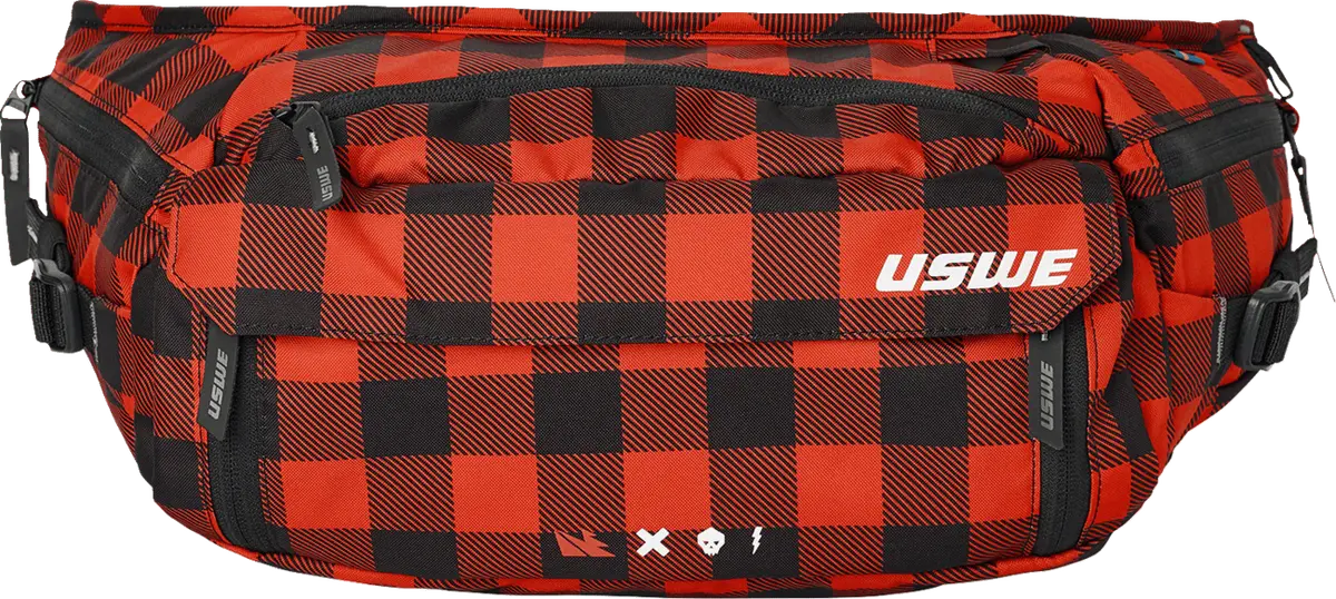Uswe Waist Hip Pack - 6L Flannel Red (Part Number 5206083048) 1