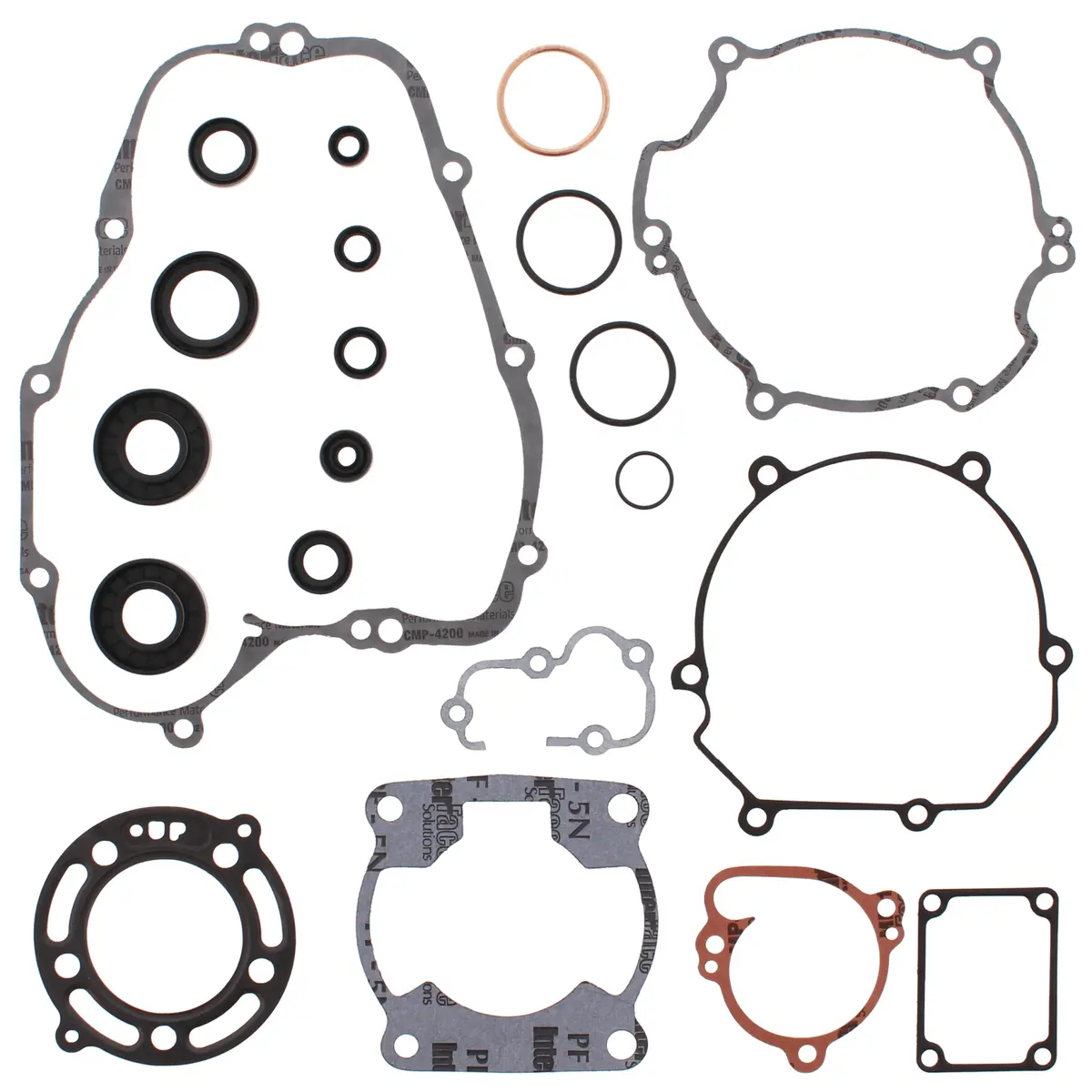 Vertex 811484 Gasket & Oil Seal Kit Kx112 Kx100 Engine Rebuild Kawasaki 2014–2024 1