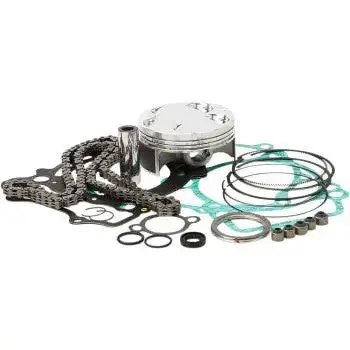 Vertex Top End Piston Kit W/Cam Chain - 2010-2013 Yamaha Yz450f 1