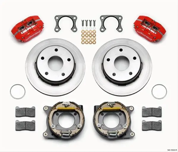 Wilwood Dynapro Lug-Mount Parking Brake Kit – Rear Axle Integration 2