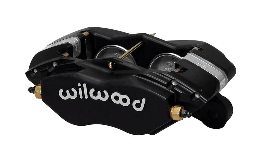 Wilwood Forged Dynalite-M Front Brake Calipers – Monoblock Design, Black Anodized Finish 1