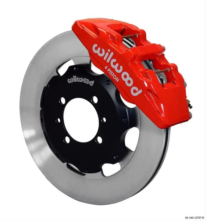 Wilwood Forged Dynapro 6-Piston Front Big Brake Kit – Model 140-12767-R 1