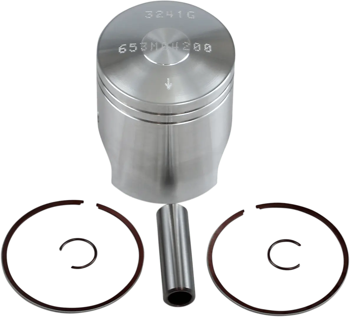 Wiseco 653M04200 High-Performance Piston Kit Yamaha Pw50 42.00Mm 1981-2025 1