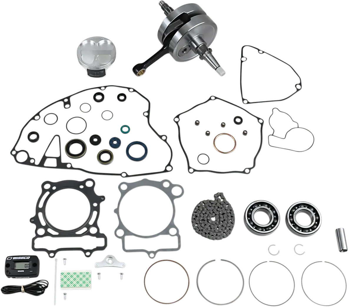 Wiseco Engine Rebuild Kit For Kawasaki Kx250f - 77.00 Mm Pwr144-101 1