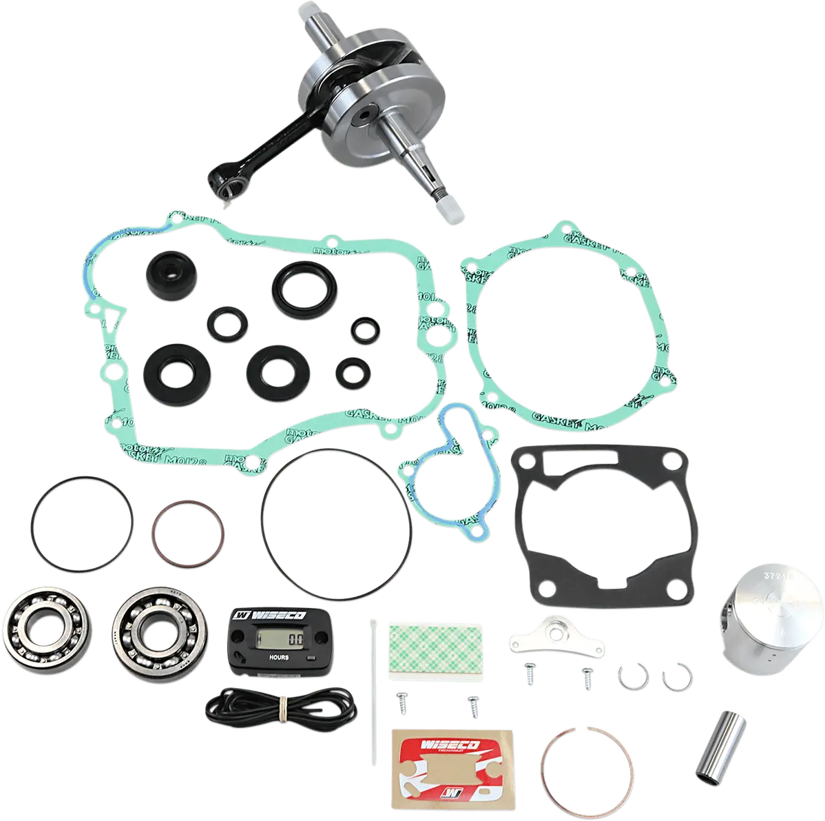 Wiseco Engine Rebuild Kit For Yamaha Yz80 Pwr122-100 - 47.00 Mm Crankshaft And Rod Assembly 1
