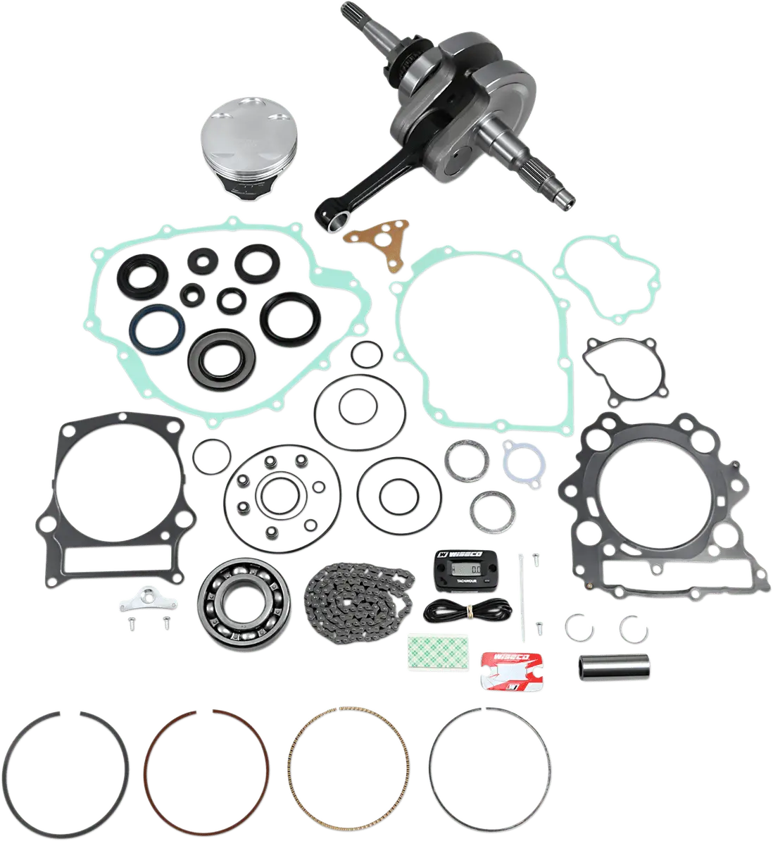 Wiseco Engine Rebuild Kit Pwr148-100 For Yamaha Yfm660f Grizzly And Yxr660f Rhino 1