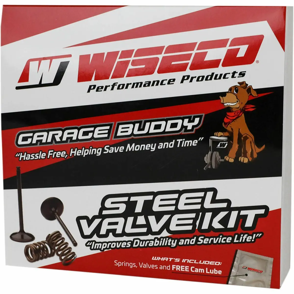 Wiseco Garage Buddy Steel Valve Kit - 2009-2010 Kawasaki Kx250f - Svkb4338 2