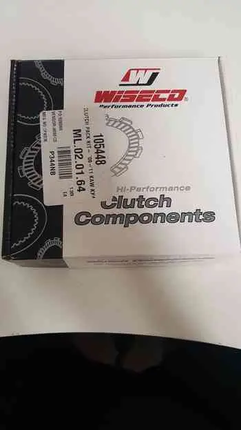 Wiseco Kawasaki Kx450f Clutch Kit Fibers, Steels And Springs 1