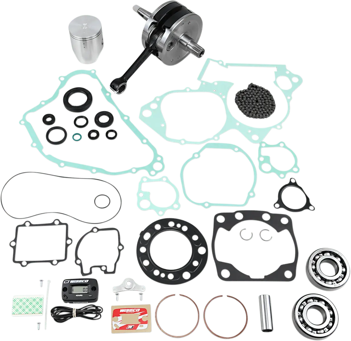 Wiseco Pwr132-100 Engine Rebuild Kit For Honda Cr250r, 66.40 Mm 1
