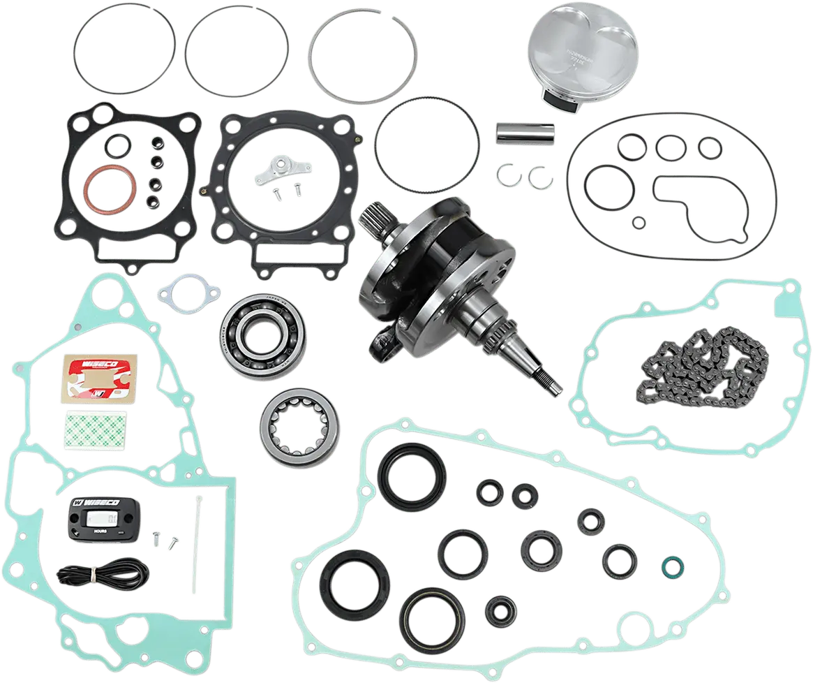 Wiseco Pwr138-101 Engine Rebuild Kit For Honda Crf450r, 96Mm Piston And Complete Top & Bottom End Components 1