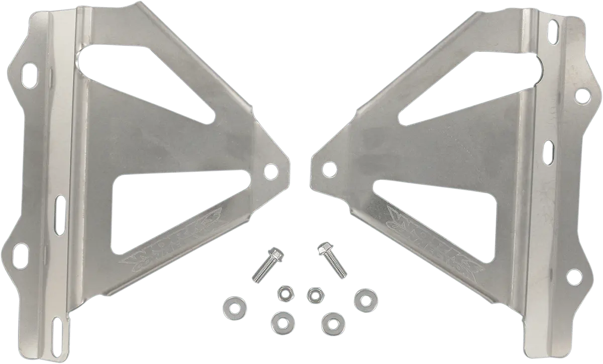 Works Connection 18-084 Radiator Brace Set – Silver – Honda Crf450r 2006 1