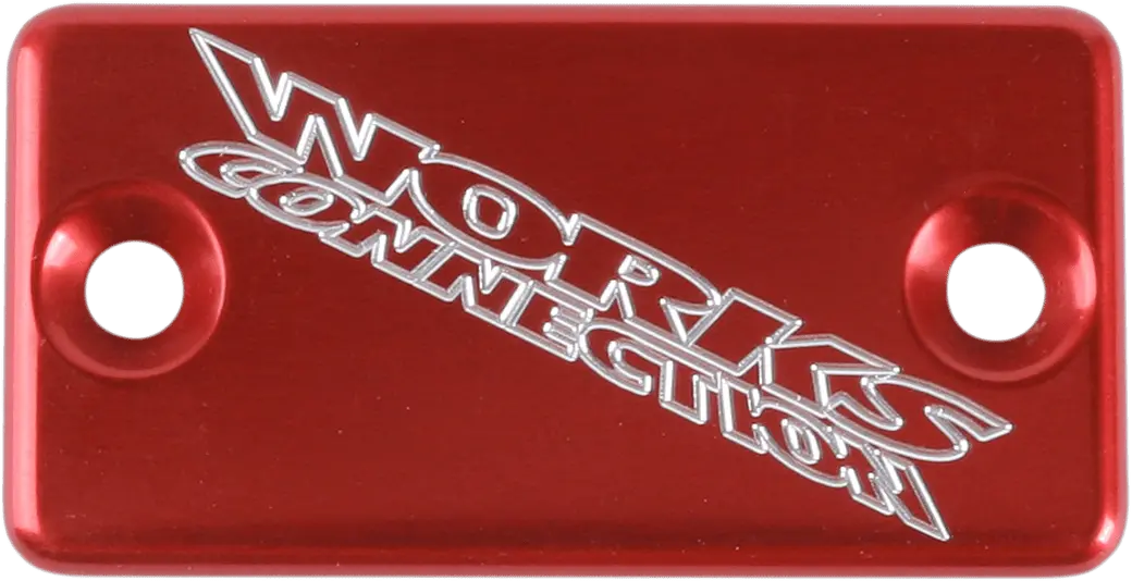 Works 21-025 Brake Reservoir Cover Red Cnc Kx85 Kx100 Rm85 Rmz250 Rmz450 1
