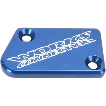 Works Connection Blue Rear Brake Reservoir Cap Yamaha Yz125-Yz450f Kawasaki Kx450 21-700 1