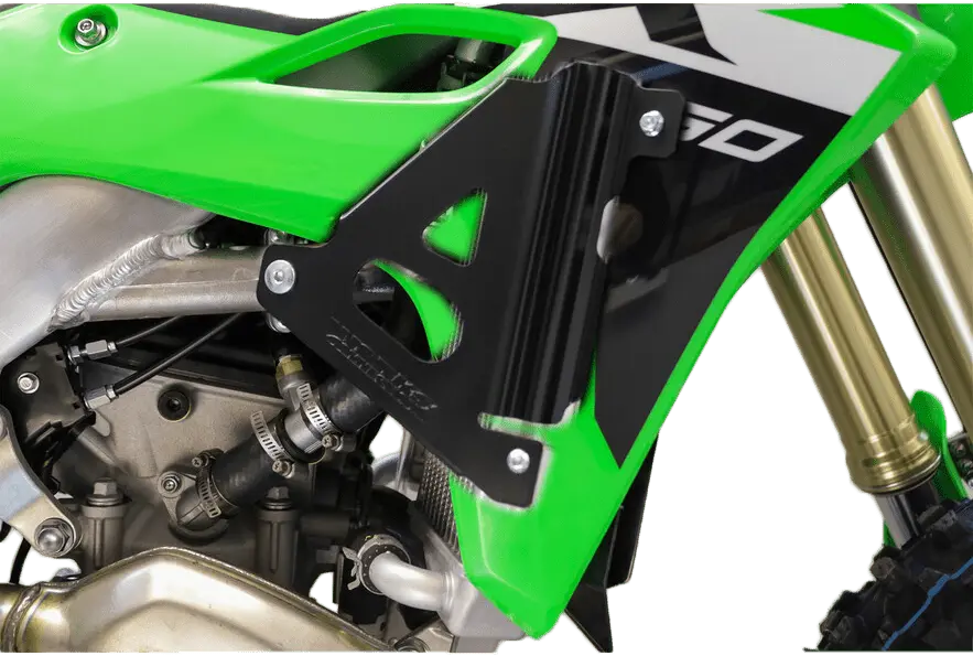 Works Connection Black Radiator Brace 2024-2025 Kawasaki Kx450f Kx450x - 18-B301 1