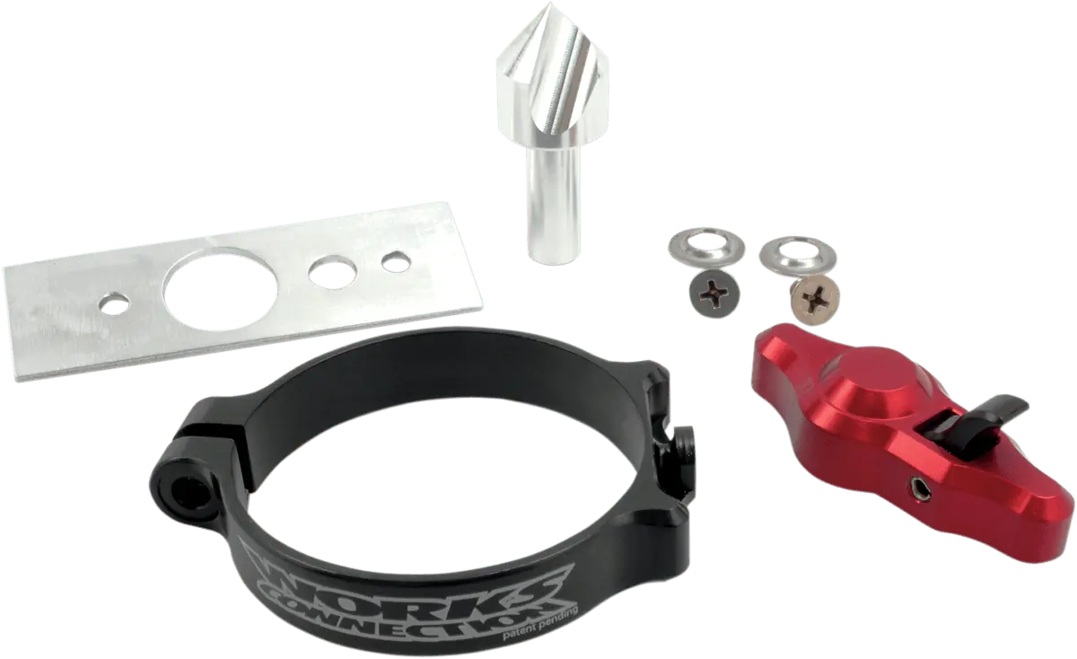 Works Connection 12-220 Pro Launch Start Device Red For 2002–2009 Honda Crf250r Crf450r Cr250r – Holeshot Kit 1