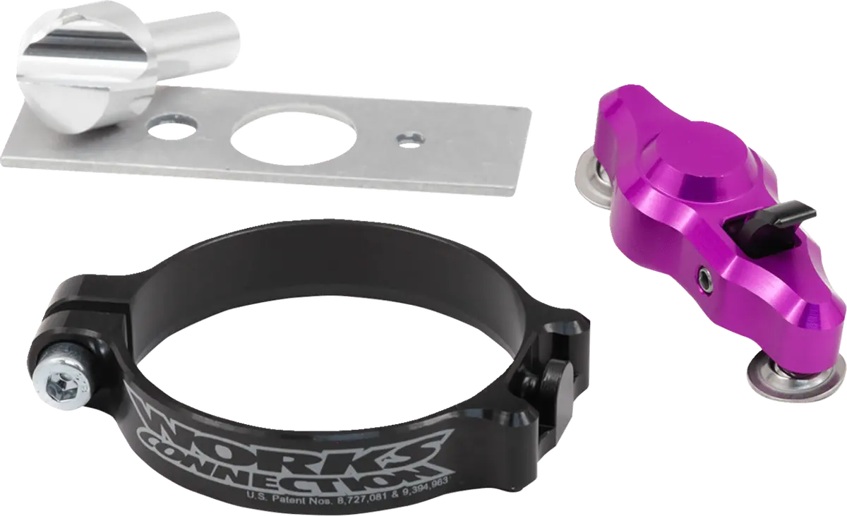 Works Connection Pro Launch Start Device - Purple - Honda 250R/450R - 12-P222 1