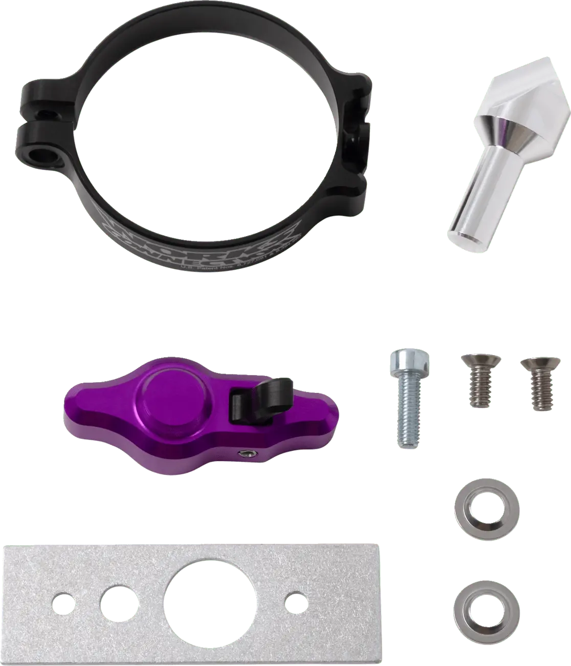 Works Connection 12-P333 Pro Launch Start Device Purple For 2020-2024 Kawasaki Kx250 Kx250xc Kx450sr 1