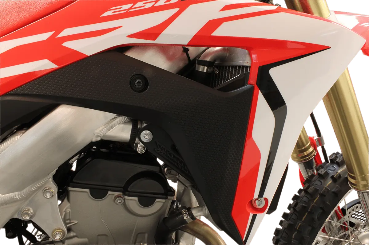 Works Connection Radiator Brace Set - Black - Honda Crf250r/Crf250rx - 18-B777 1