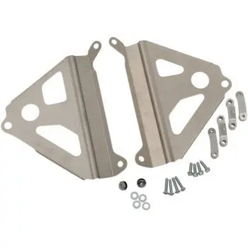 Works Connection Radiator Brace Set - Silver Or Black - 2019-2023 Yamaha Yz250f 2